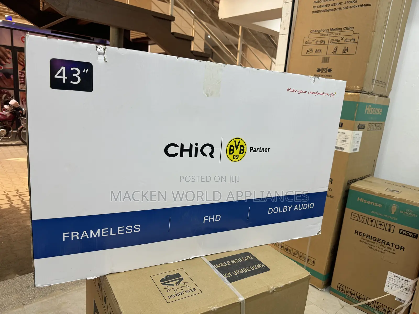 CHIQ 43 Digital Free to Air Frameless TV