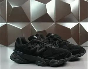 Original Triple Black Suede New Balance 9060 Sneakers
