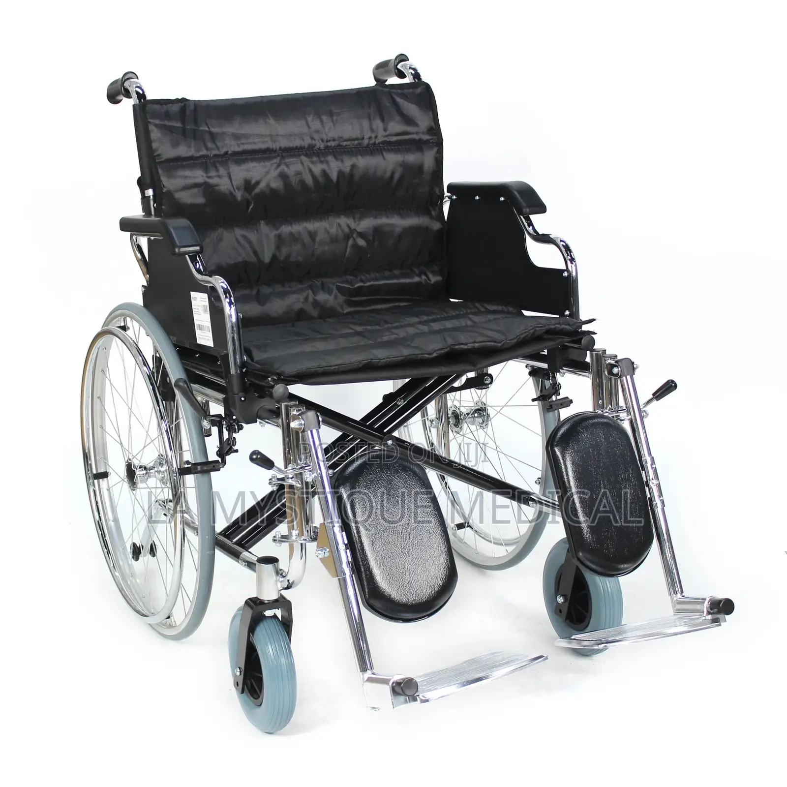 Fat Wheelchair for an Over Sized and Heavy Person