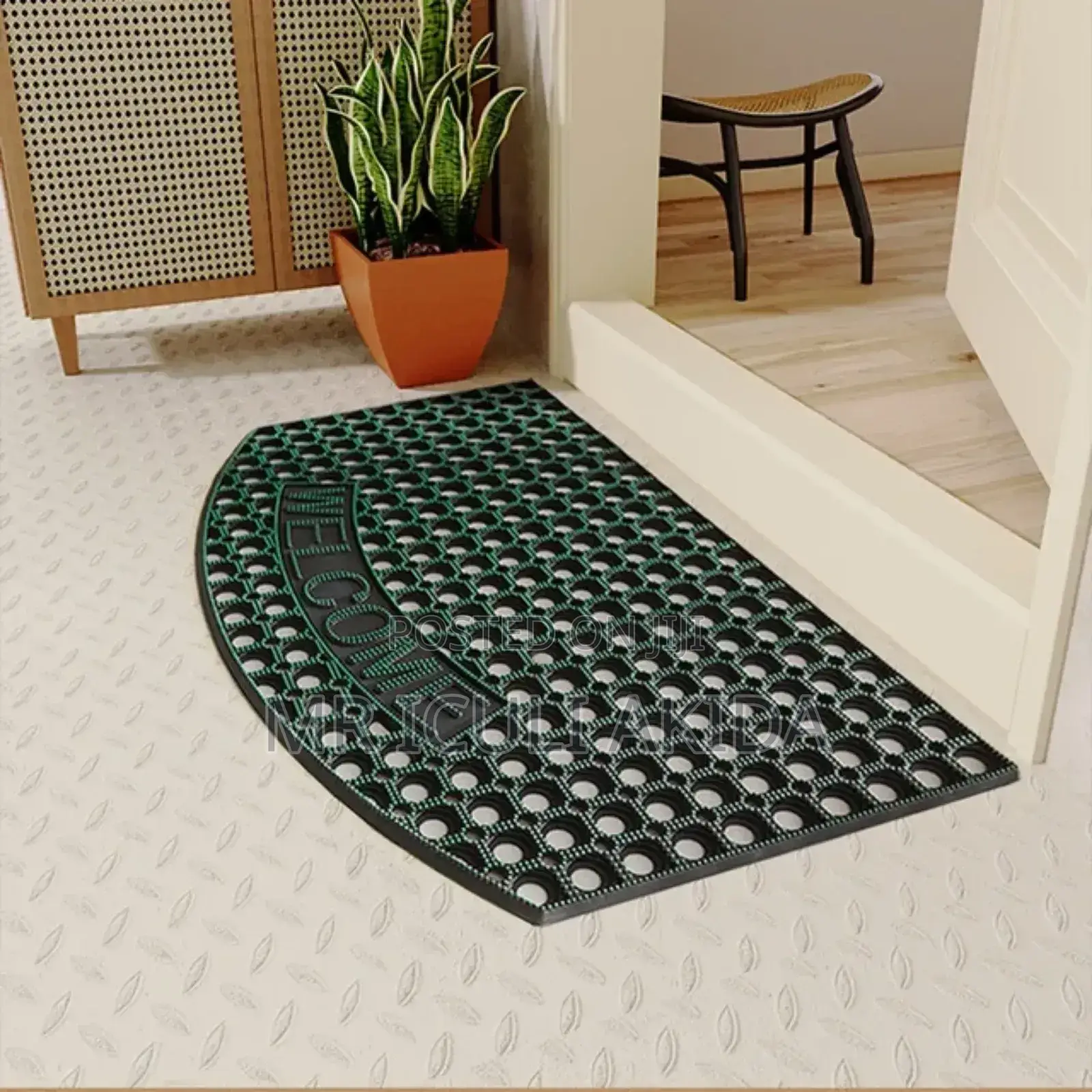 New Rubber Antislip Wear Resistant Hollow Waterprof Door Mat