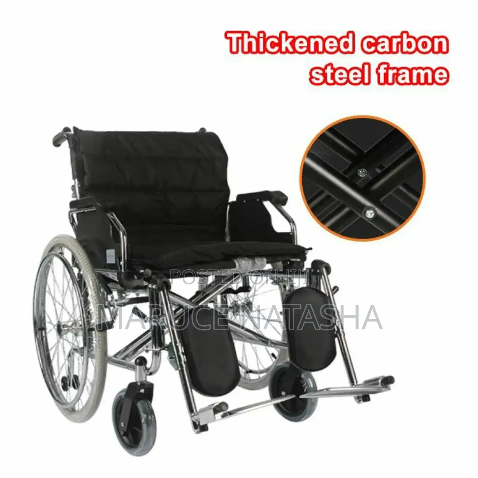 Heavy Duty Wheelchair for a Fat and Over Sized Person