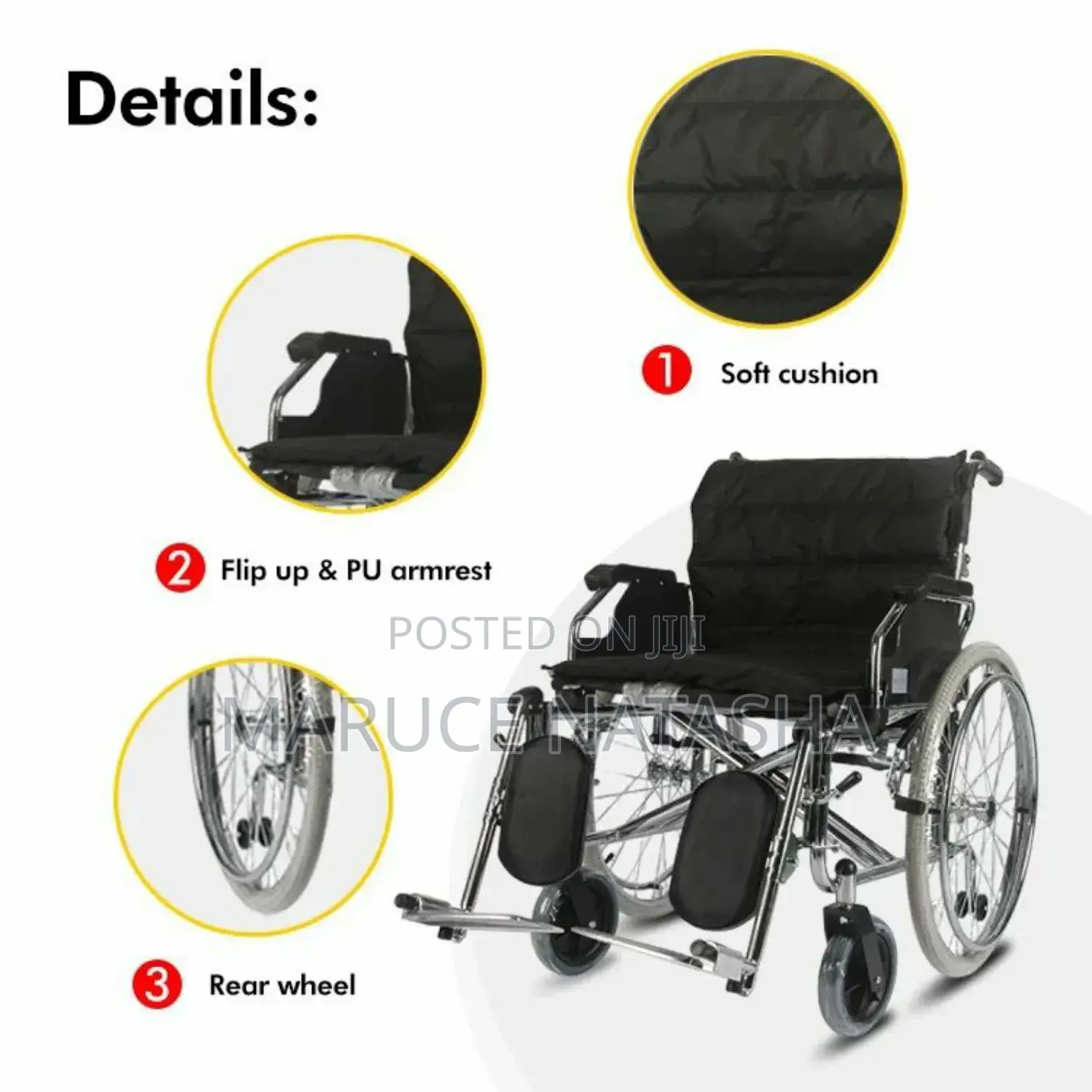 Heavy Duty Wheelchair for a Fat and Over Sized Person