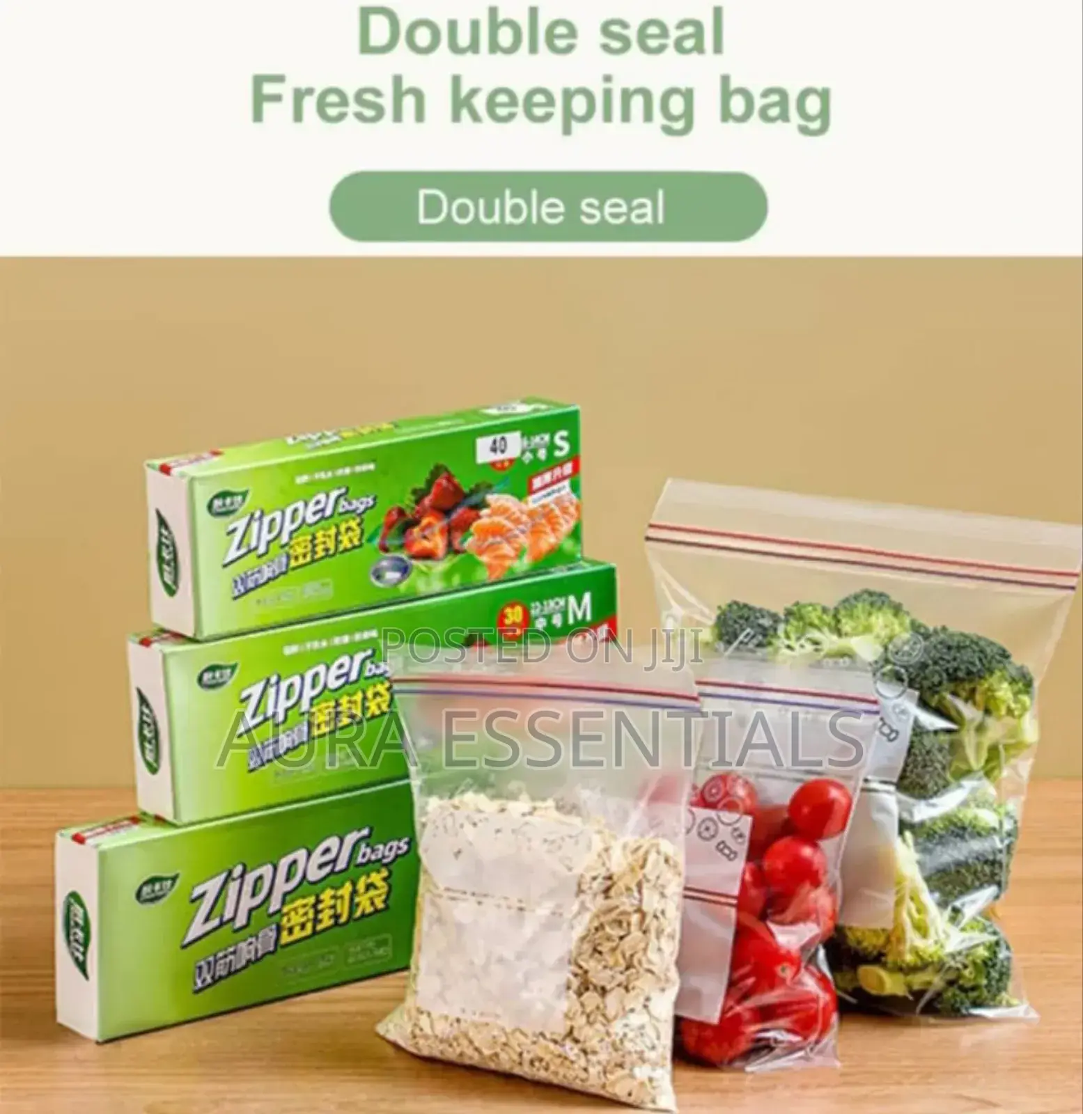 Thicken Transparent Food Preservation Bags