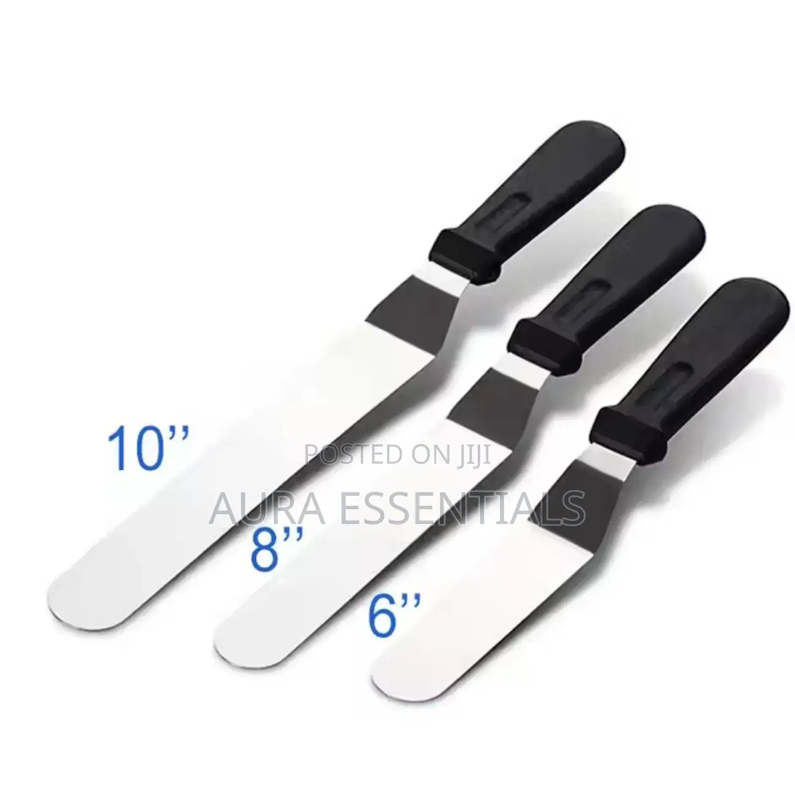 3pcs Stainless Steel Butter Cake Cream Knife