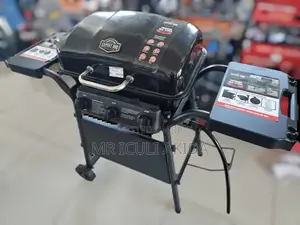 3burner Commercial Outdoor Propane Gas BBQ Roasting Grill