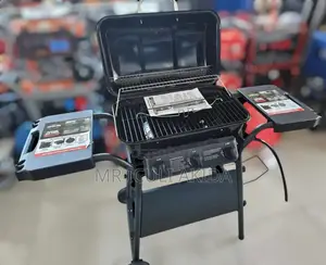 3burner Commercial Outdoor Propane Gas BBQ Roasting Grill
