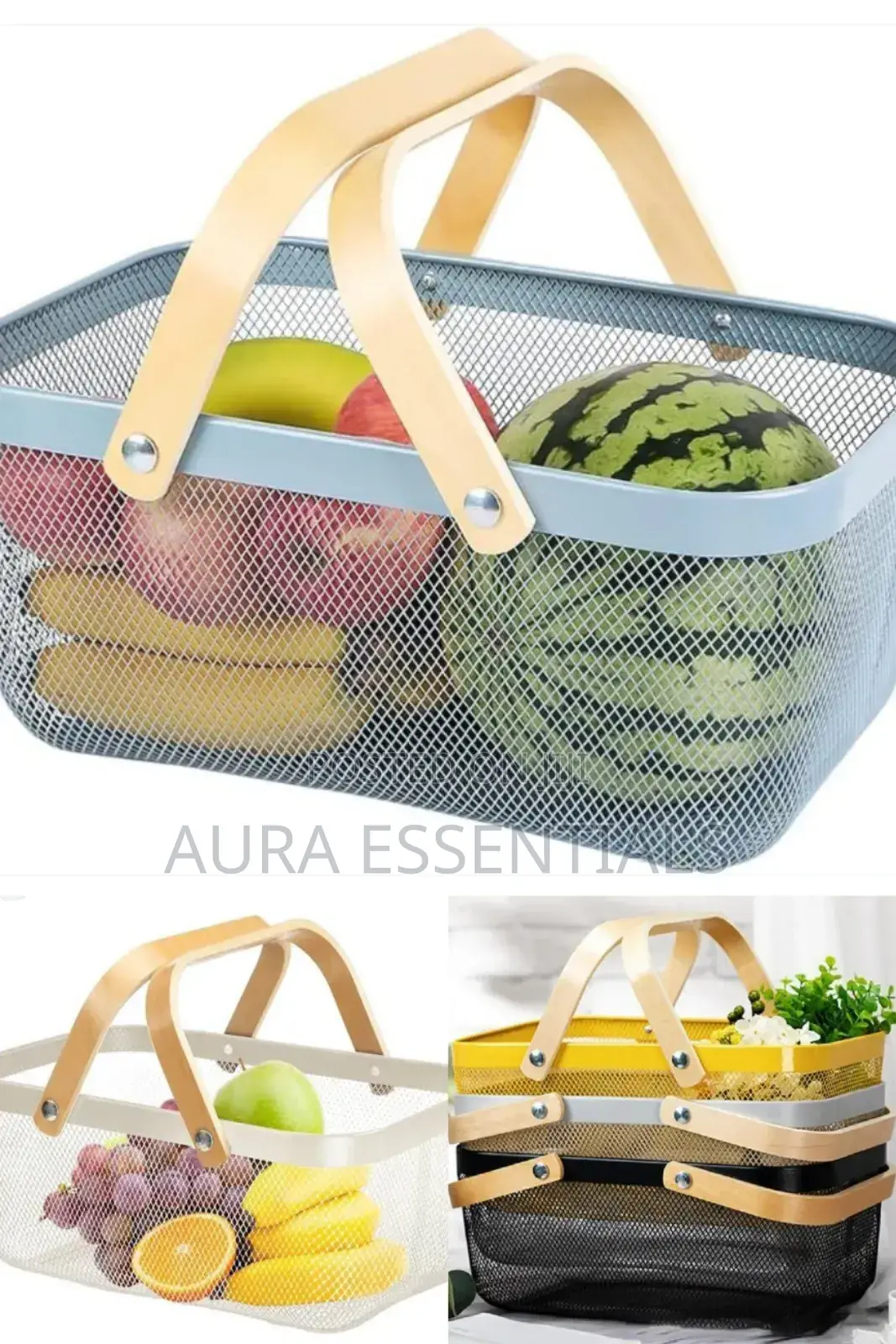 Frixen Portable Garden Basket