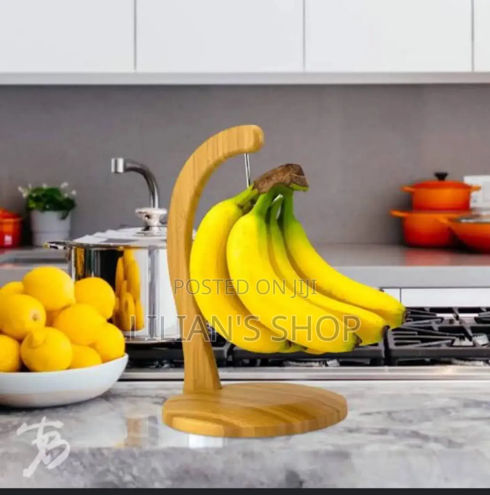 Wooden Banana Hanger Hook Holder