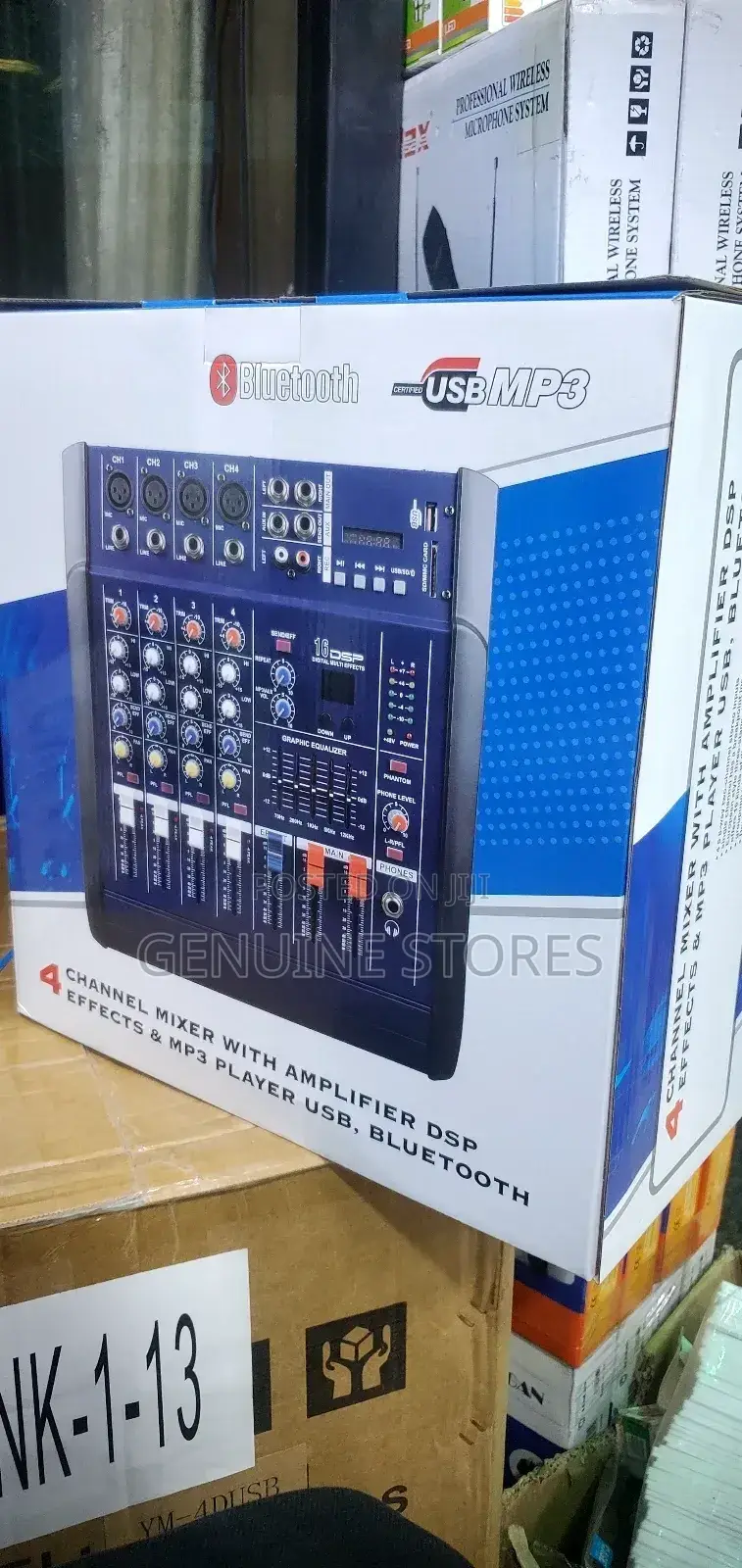 Mixer With Amplifier