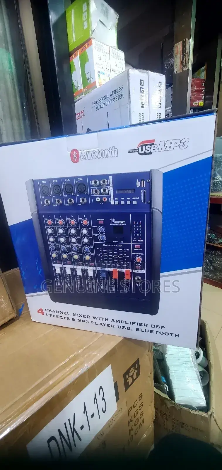 Mixer With Amplifier