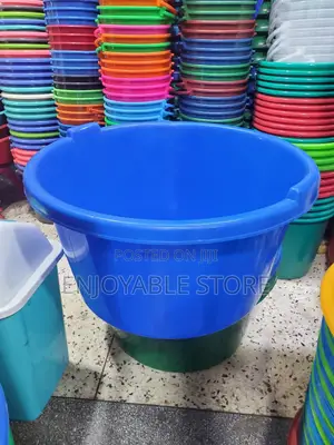 Blue Plastic Basins Heavy Duty