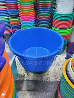 Blue Plastic Basins Heavy Duty
