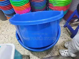 Blue Plastic Basins Heavy Duty