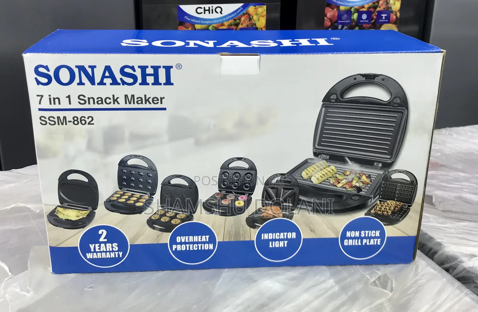 Sonashi 7 in 1 Snack Maker