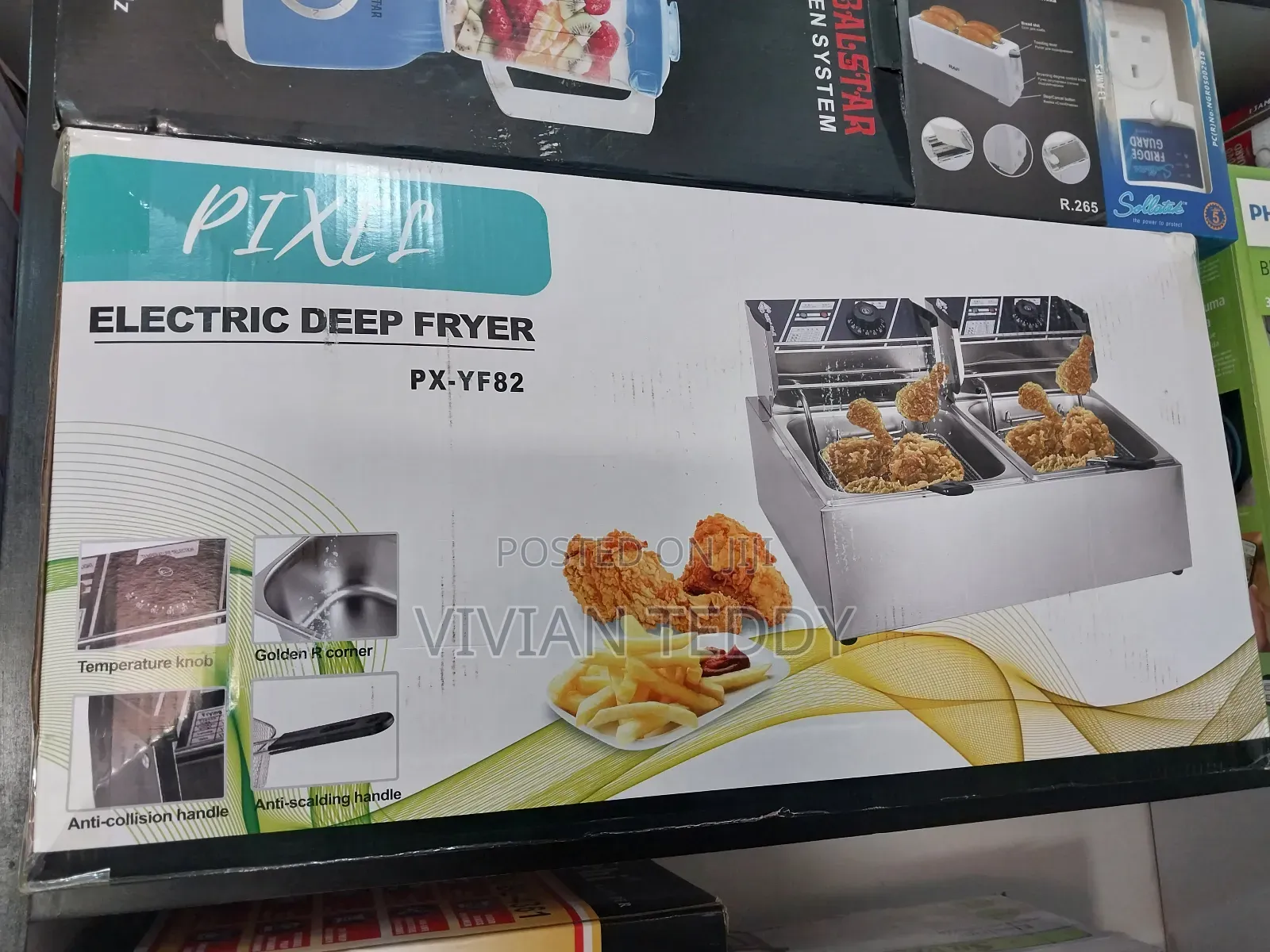 Pixil Deepfryer Brand New Double