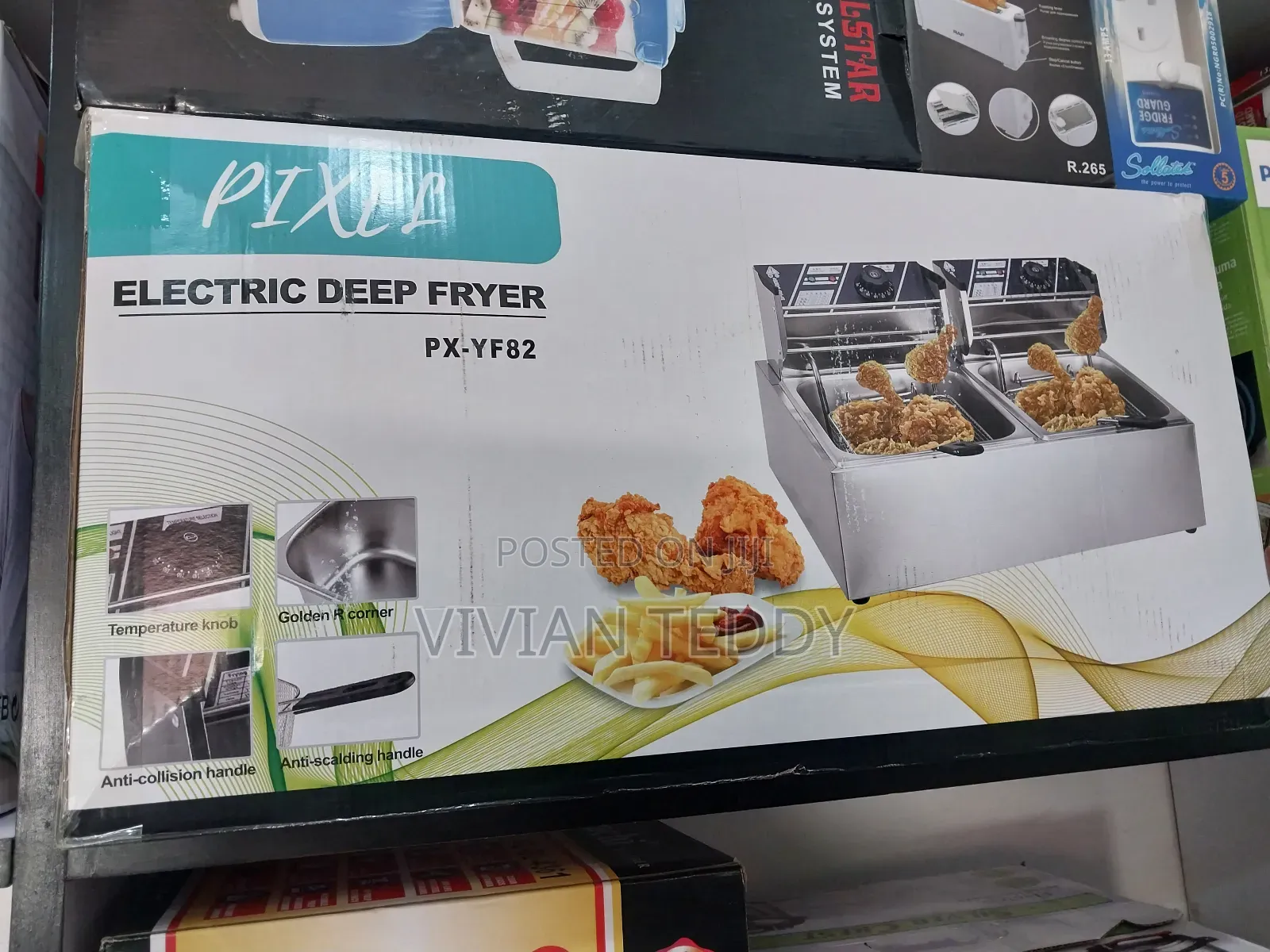Pixil Deepfryer Brand New Double