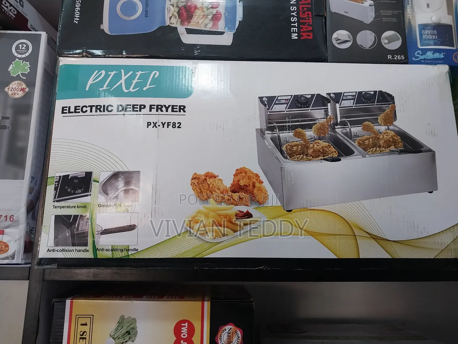 Pixil Deepfryer Brand New Double