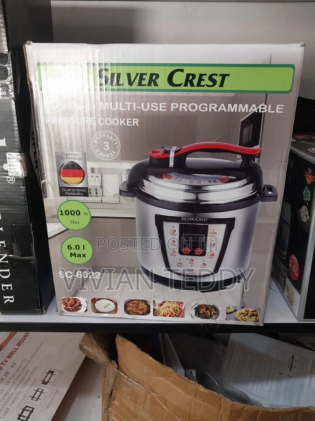 Silver Crest Presure Cooker