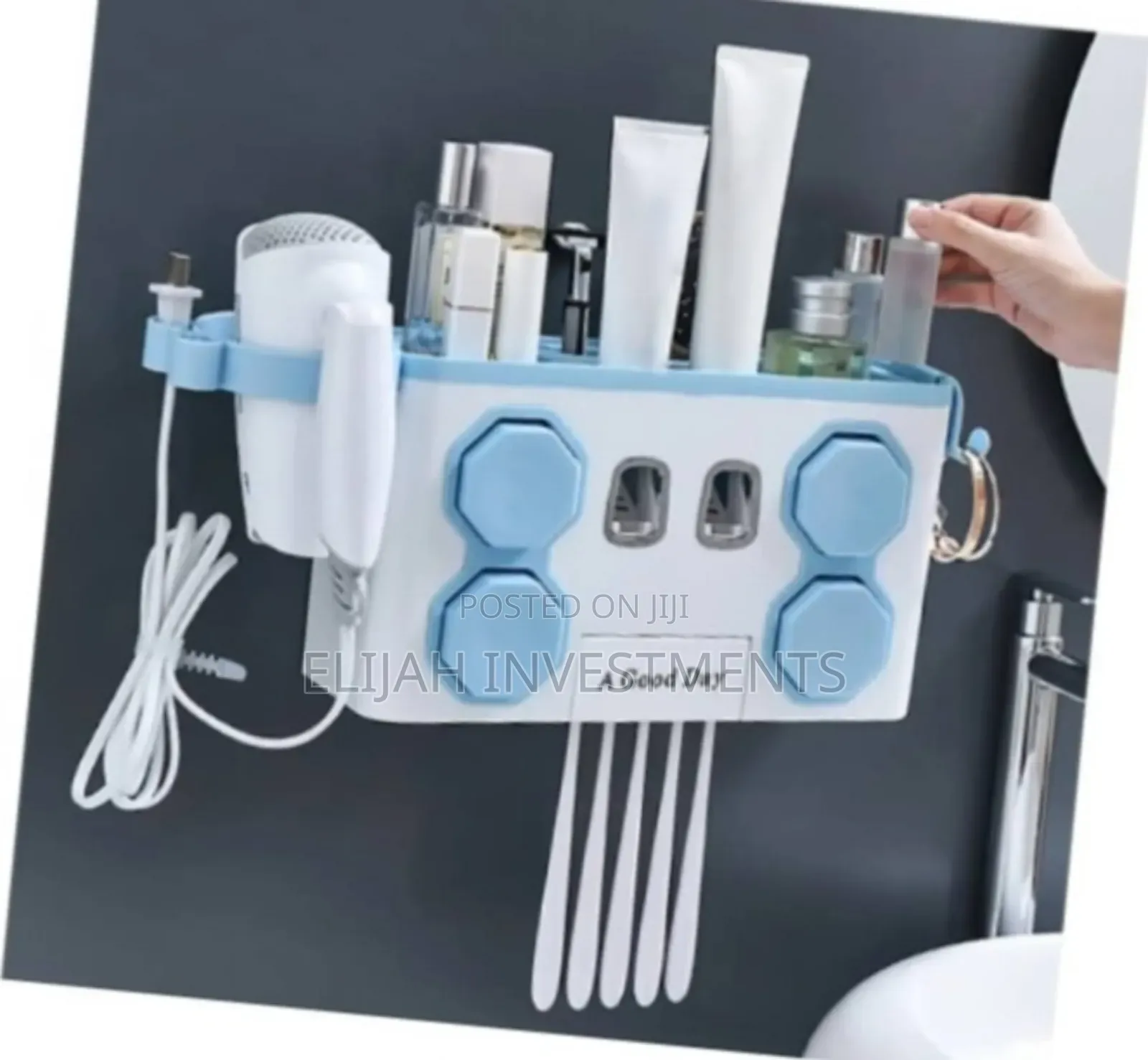Brand New Tooth Paste Dispenser and Toothbrush Holder