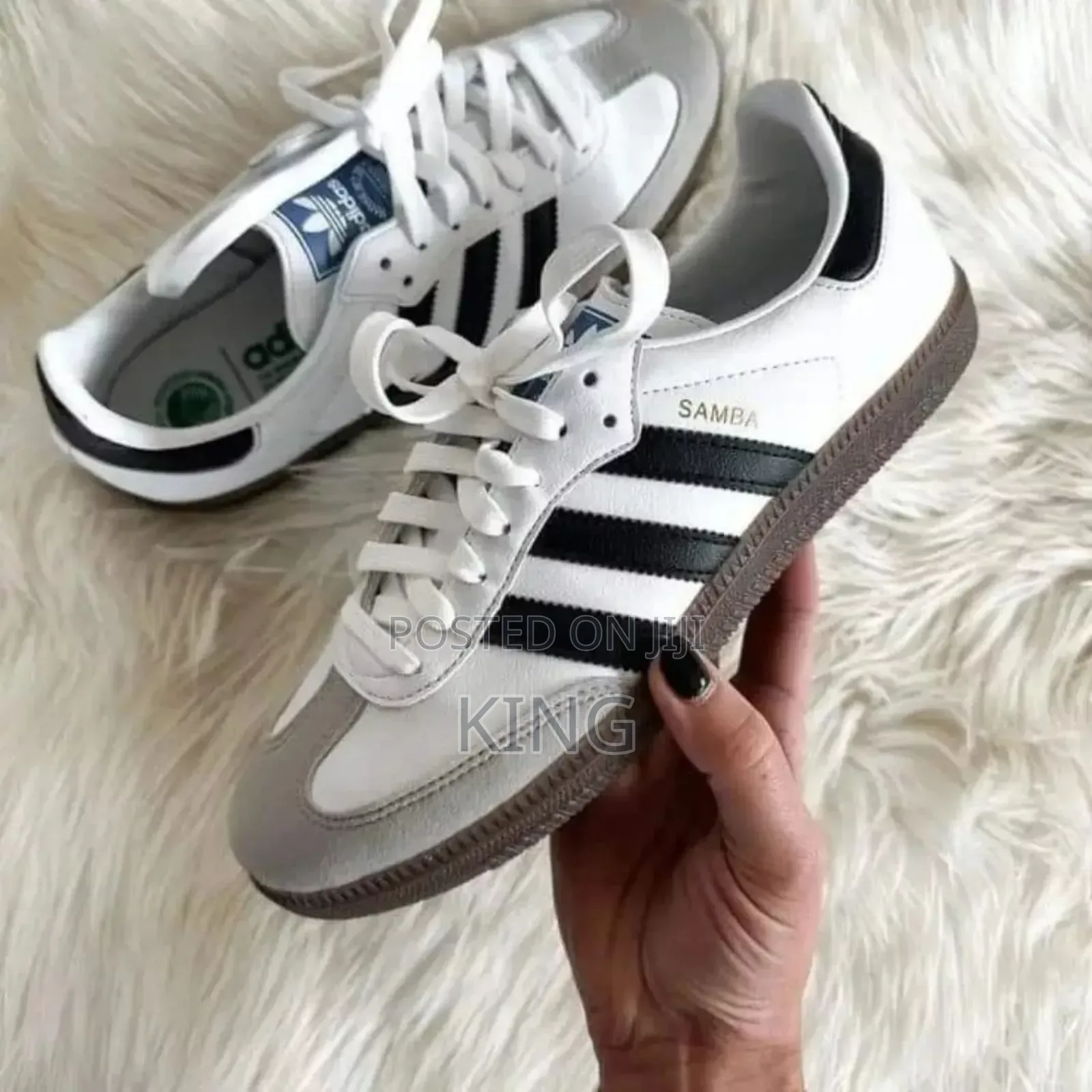 Heroic Adidas Samba OG "White Black"