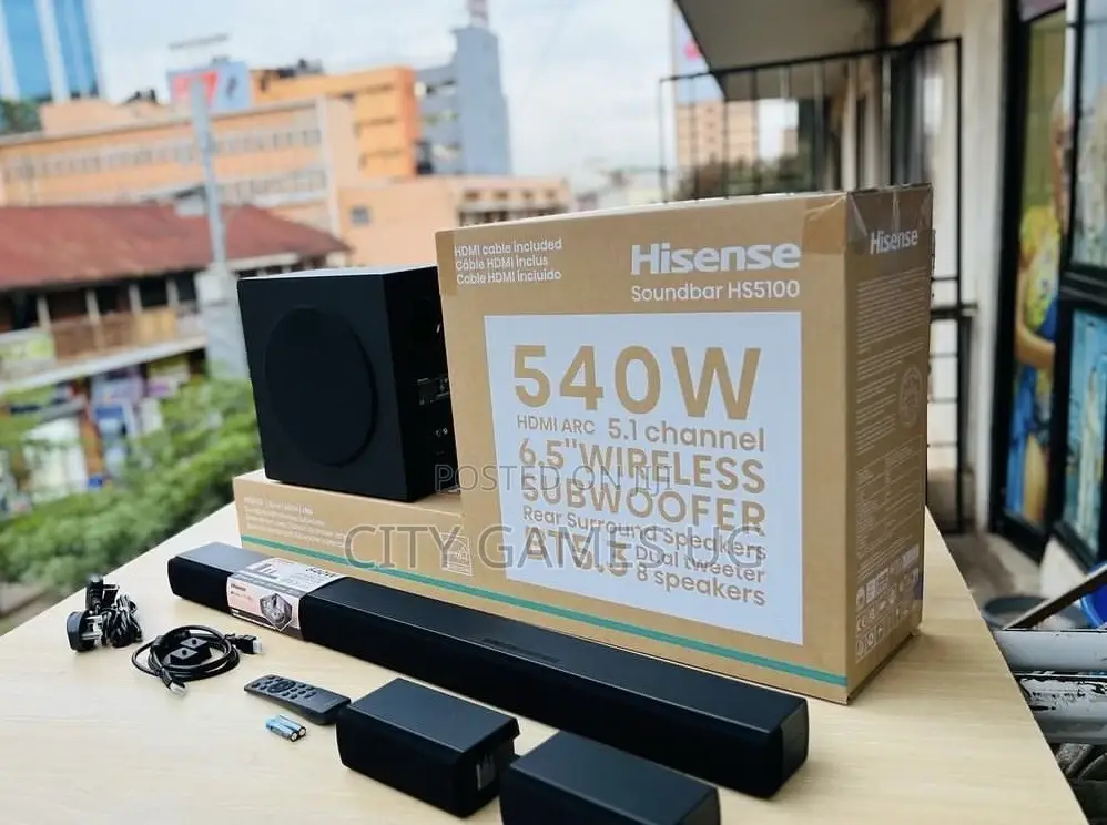 Hisense 5.1 Soundbar-540w