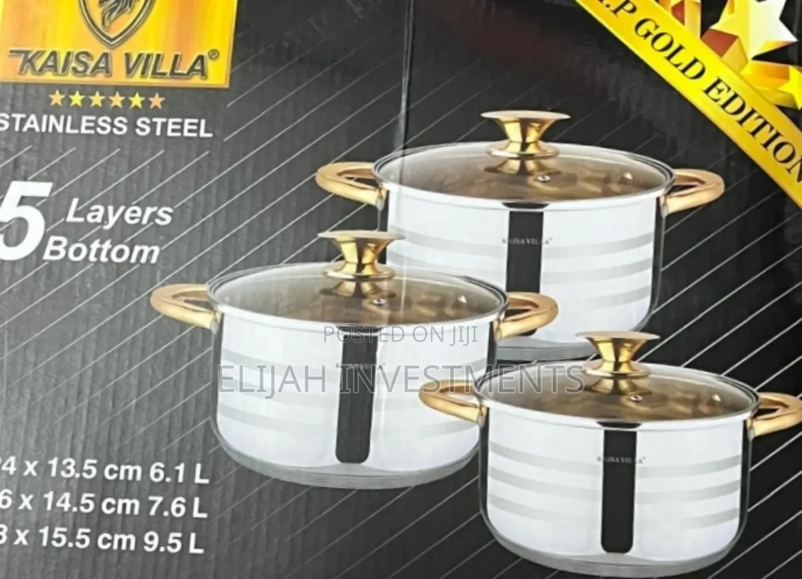 Original Kaisa Villa Cookware Set