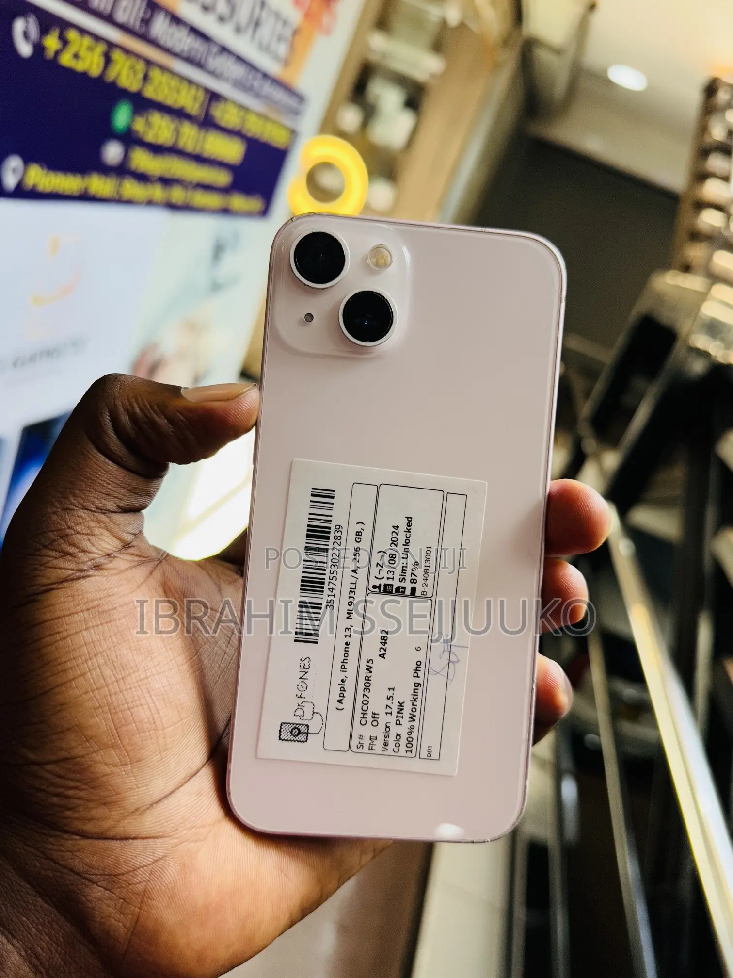 Apple iPhone 13 256 GB Pink