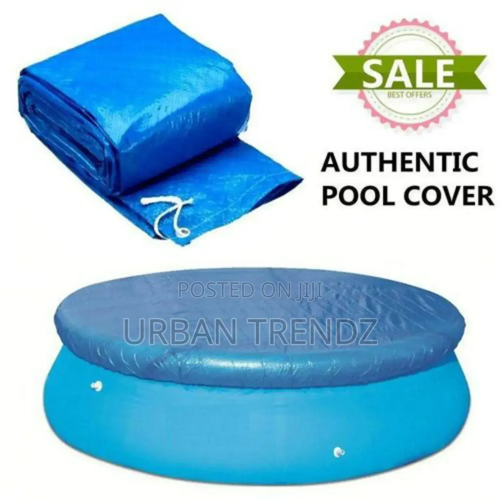 15ft SWIMMING POOL COVER Round Family Paddling Fast Set