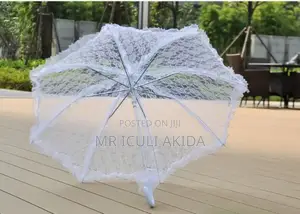 Elegant Craft Romantic Bridal Lace Handheld Umbrella