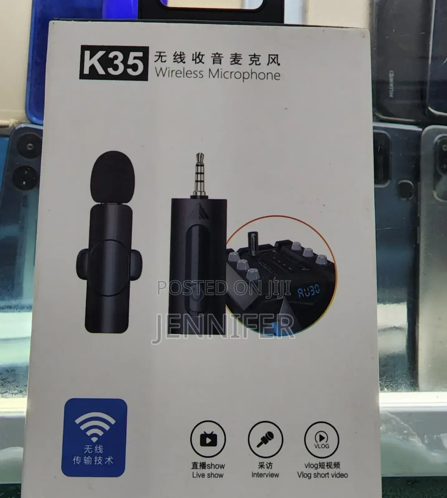  Wireless Dual Microphone