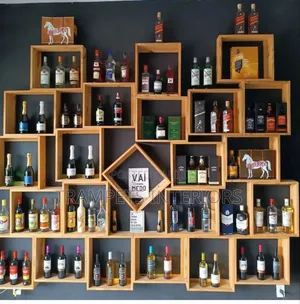 Bar Display Shelves in Any Color