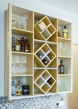 Bar Display Shelves in Any Color