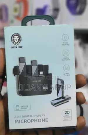2 In1 Digital Display Wireless Microphone