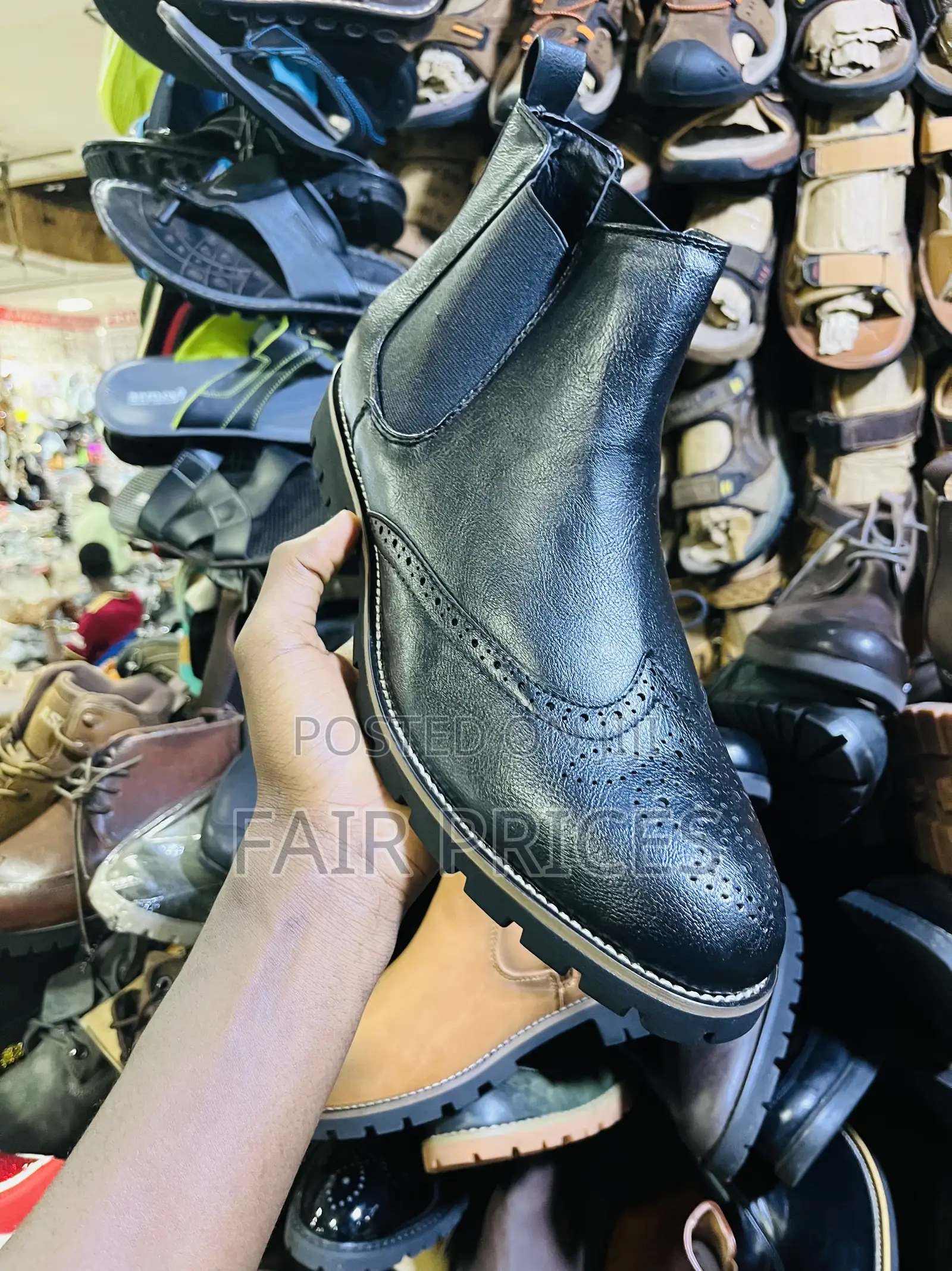 Leather Chelsea Boot