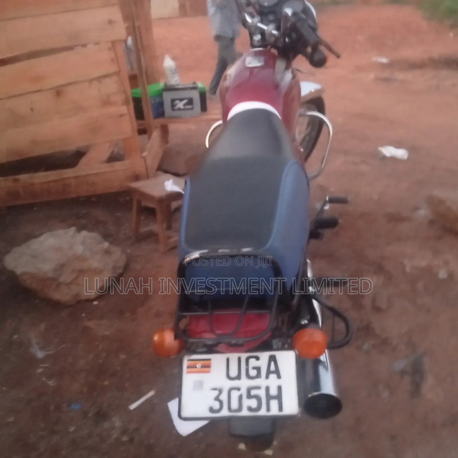 Bajaj Boxer 2023 Red