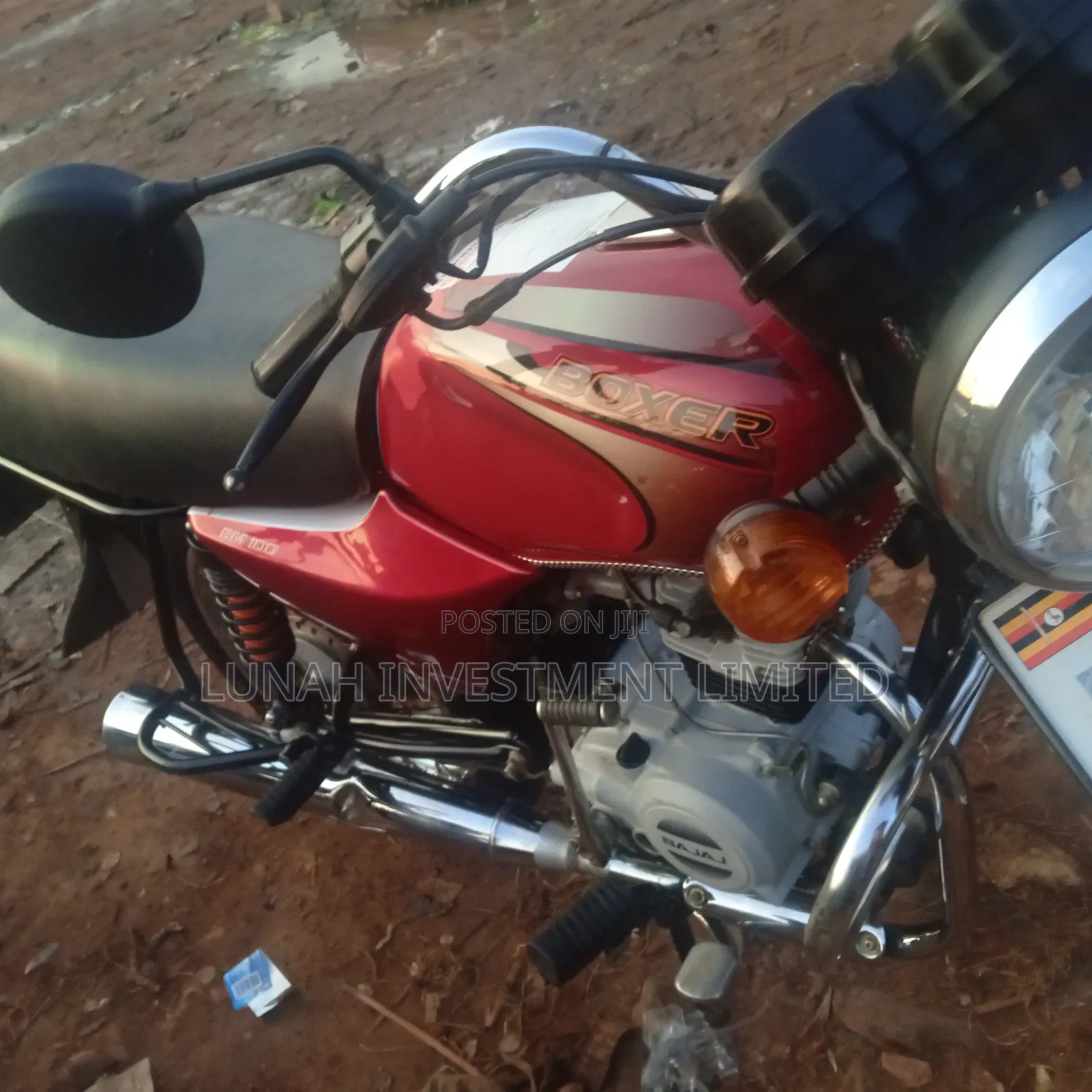 Bajaj Boxer 2023 Red