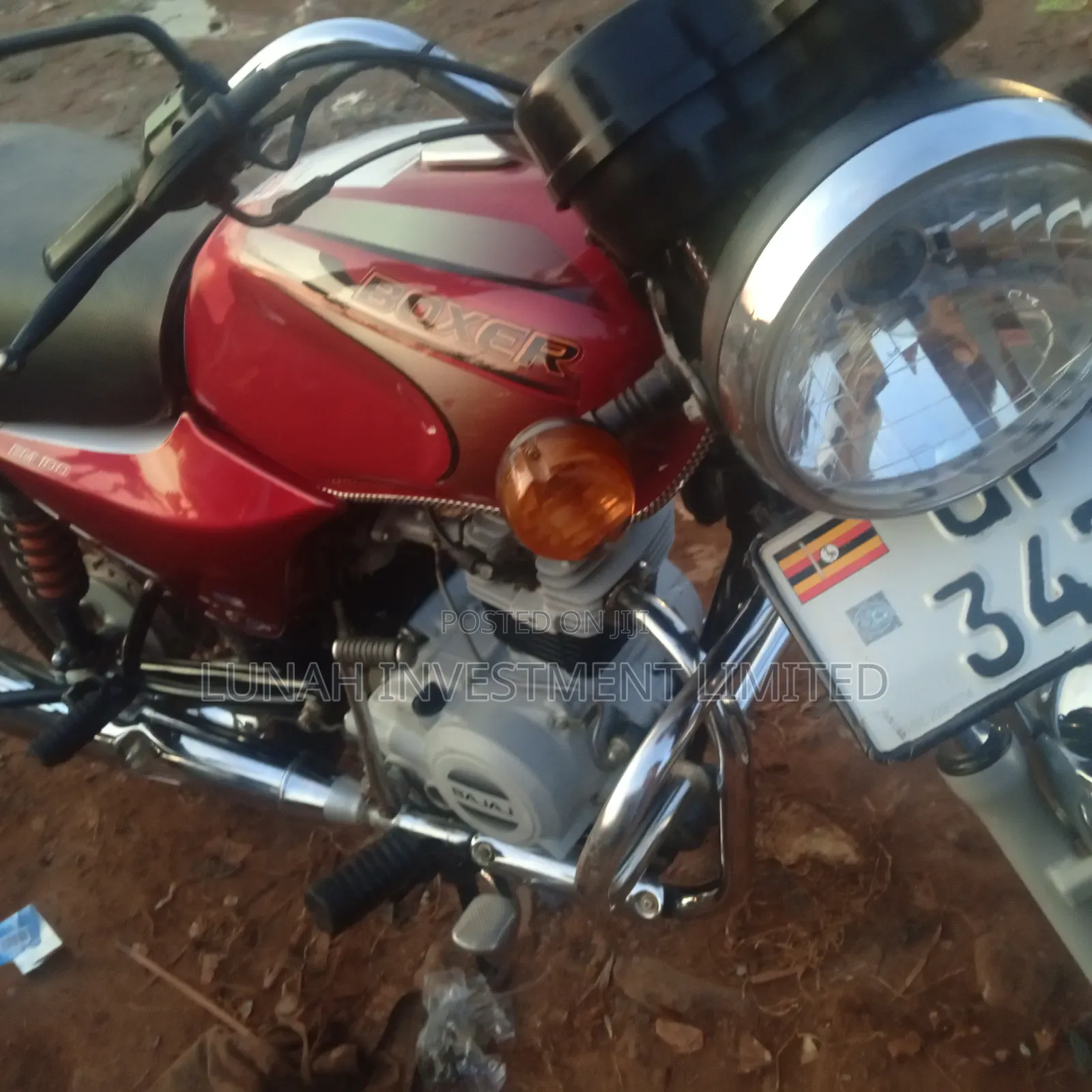Bajaj Boxer 2023 Red