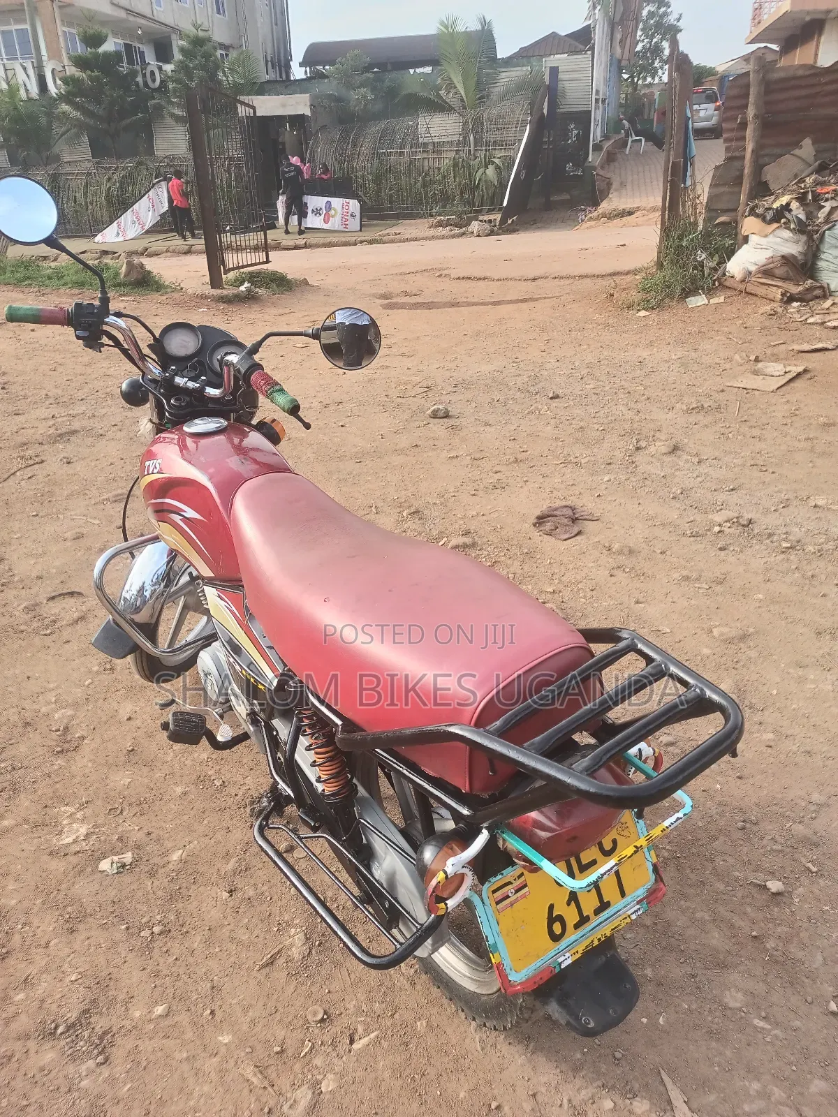 TVS XL 100 2017 Red