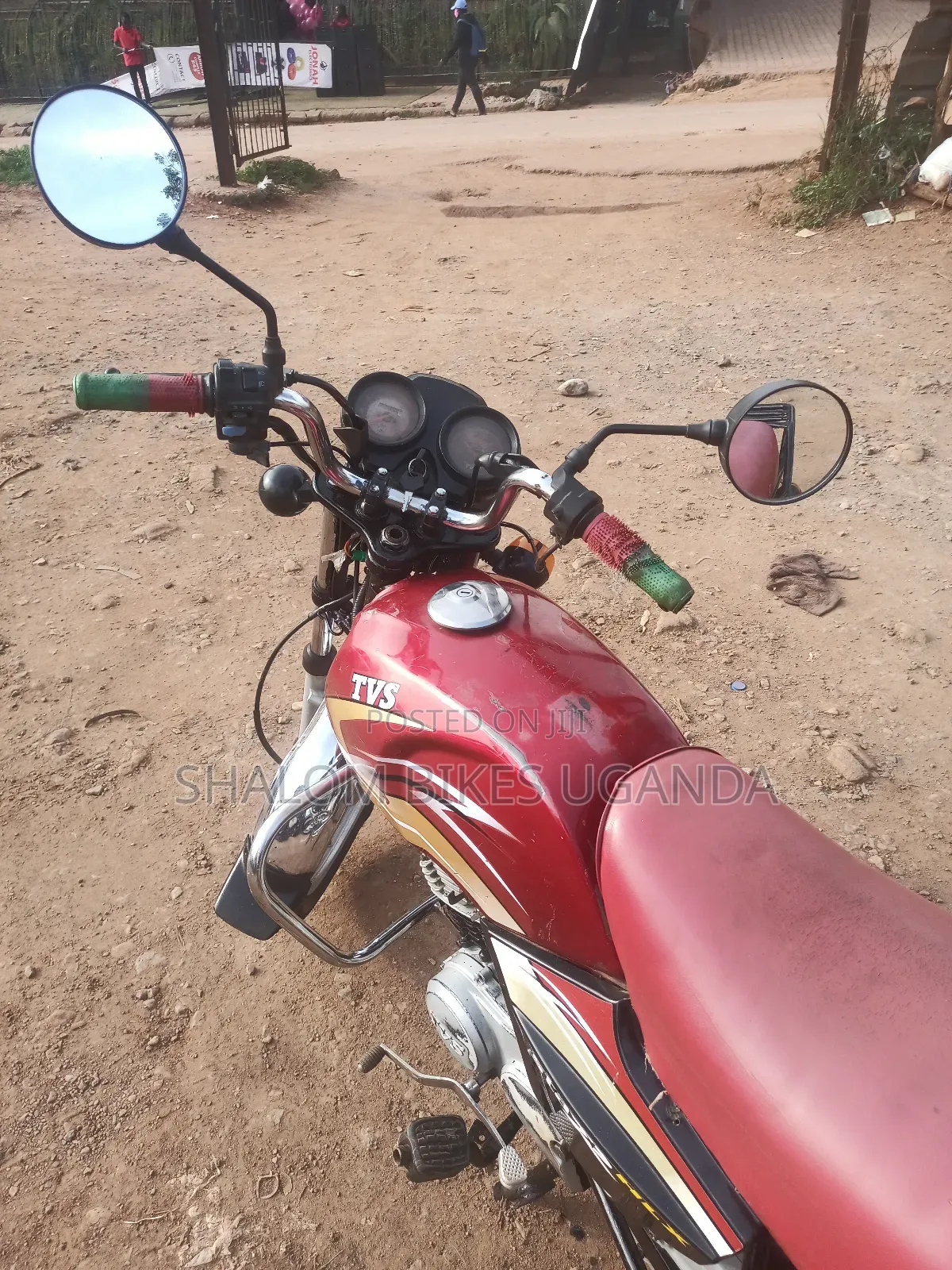 TVS XL 100 2017 Red