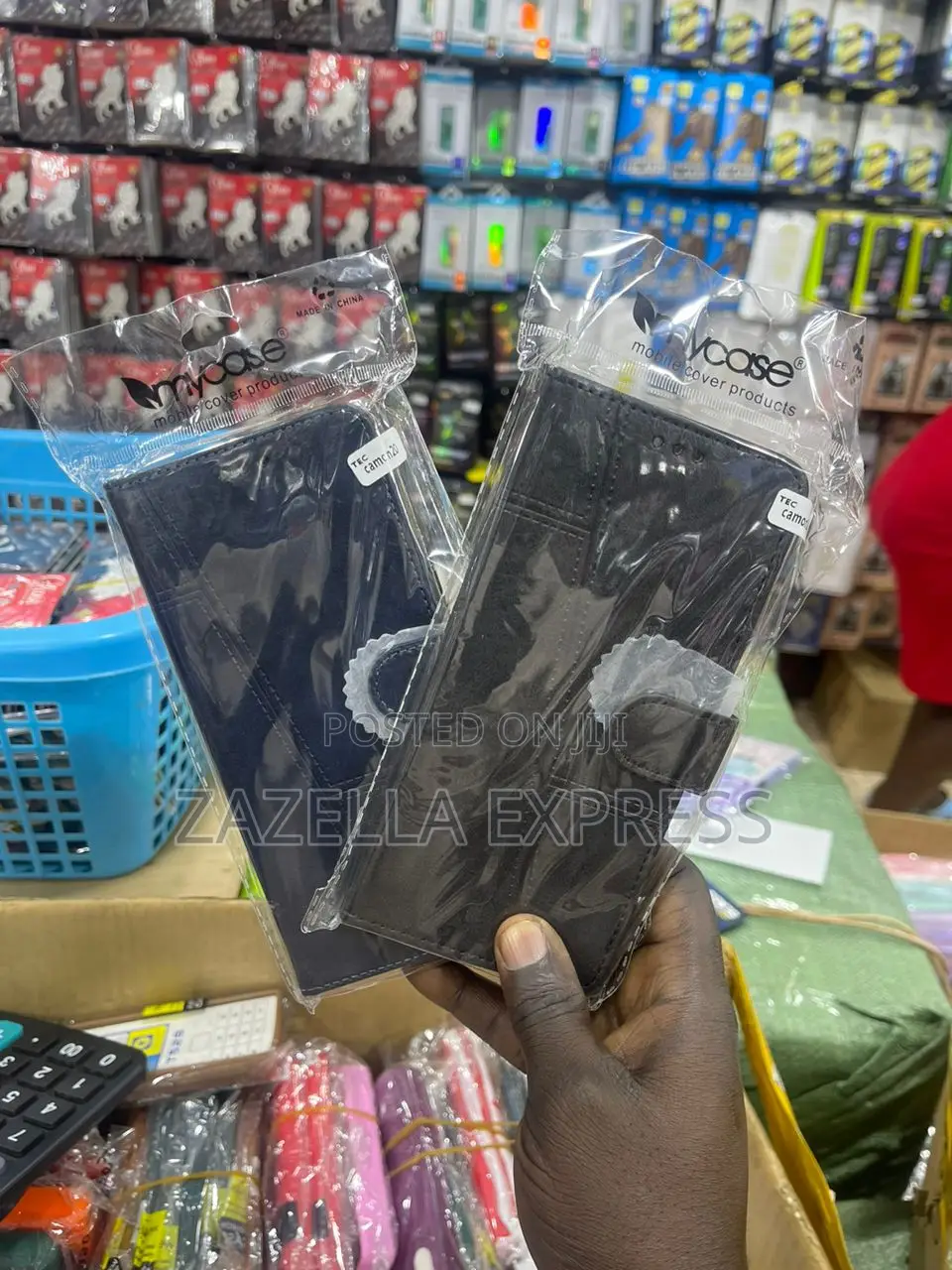 Flip Leather Cover for All Tecno and Infinix Series