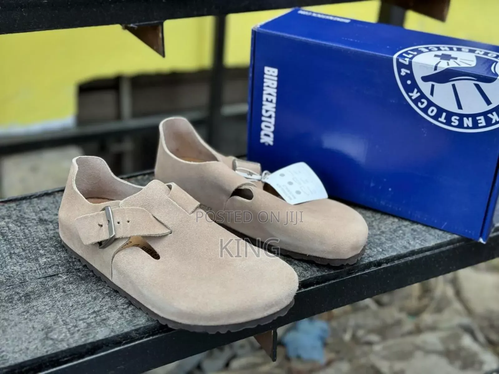 Homage Birkenstock London Suede Shoes