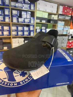 Global Birkenstock London Suede Shoes