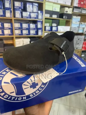 Proper Birkenstock London Suede Shoes