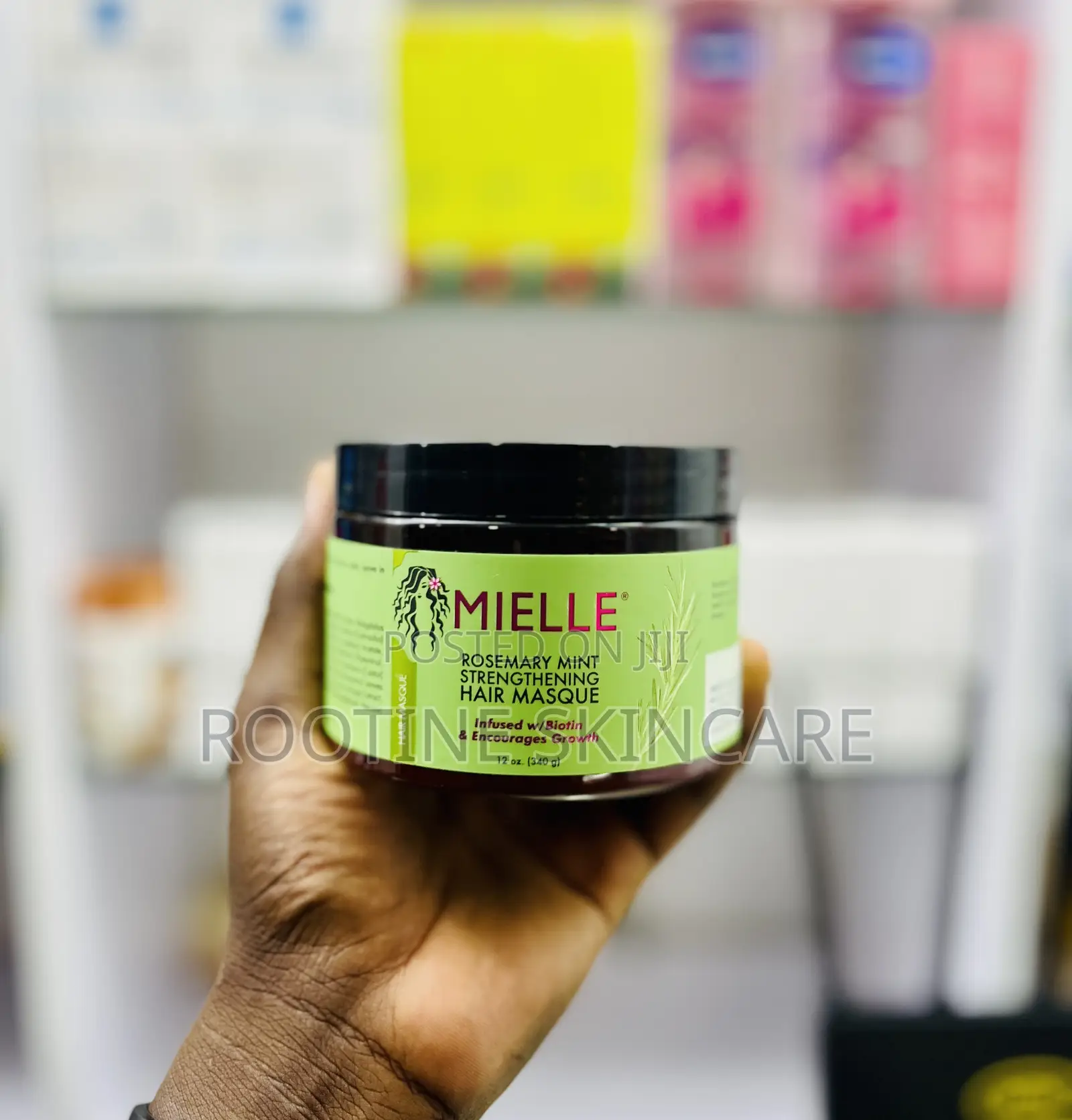Mielle Rosemary Mint Strengthening Hair Masque With Biotin