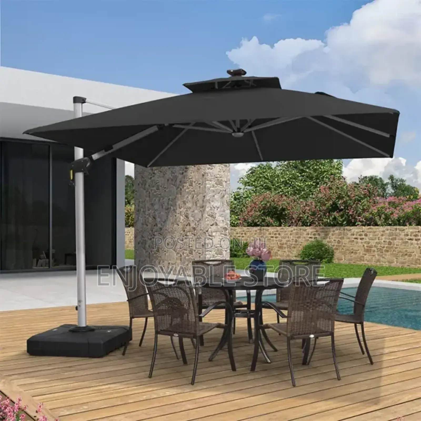 VIP Outdoor Garden Business Umbrella 3×3