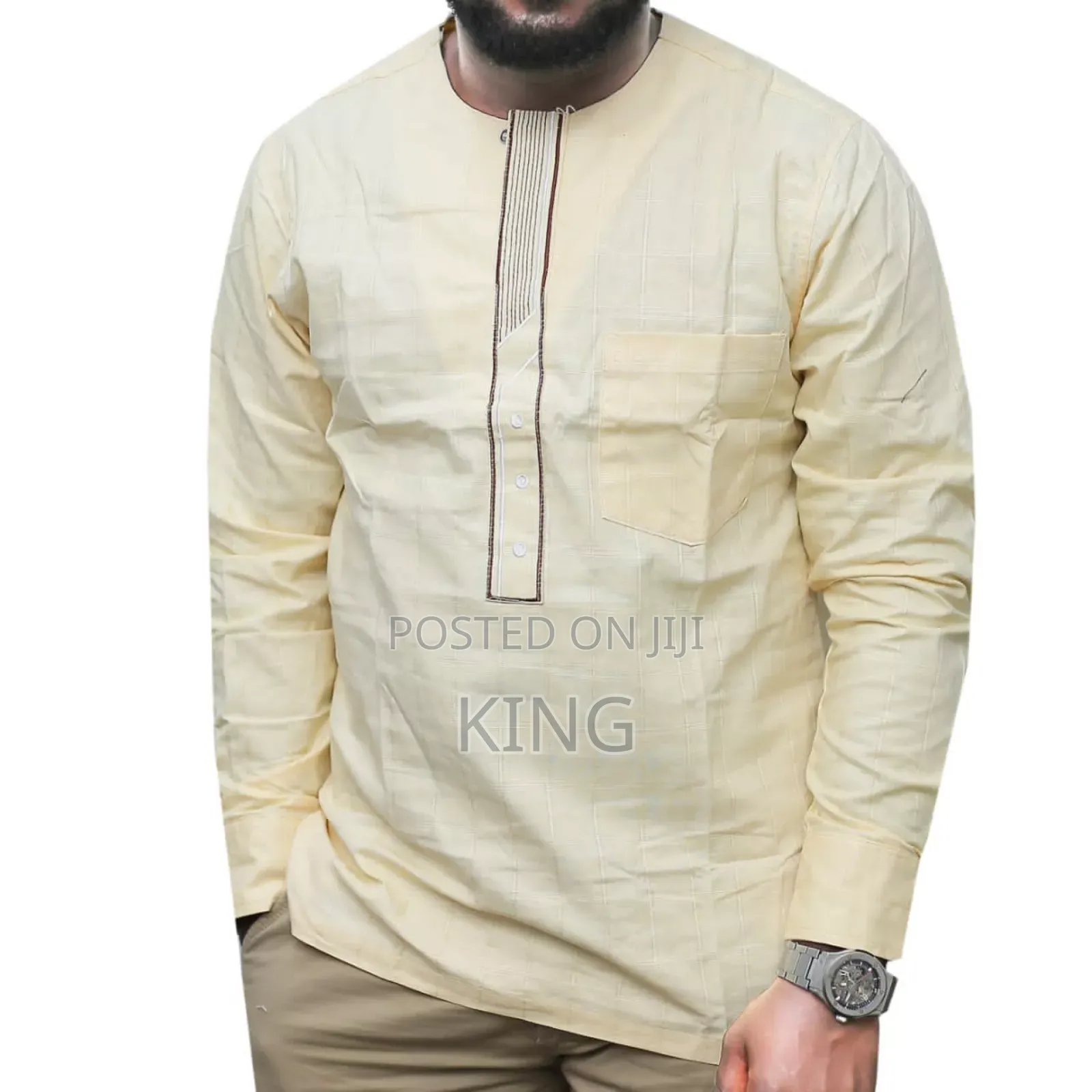 Consent African Wear Shirt. Kaftan