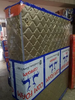 Quilted Density Mattress. 5*6*8inches.( Brown)