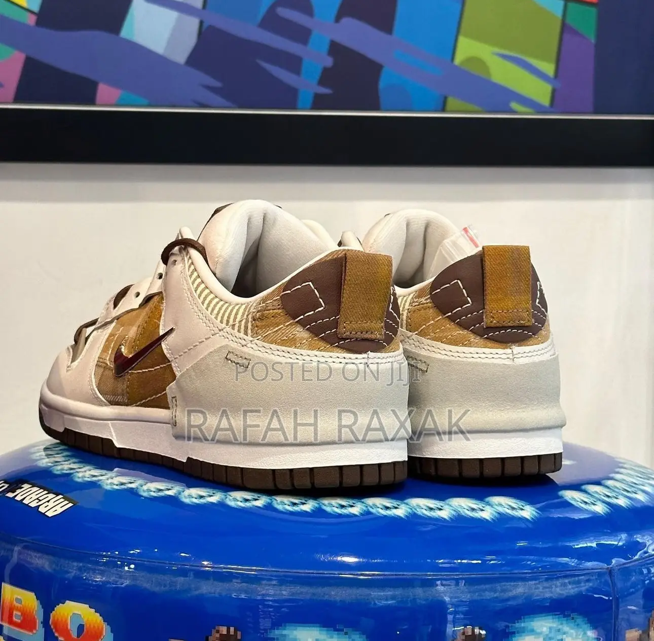 Nike Dunk Low Pro Disrupt 2 Plaid Casual Sneakers