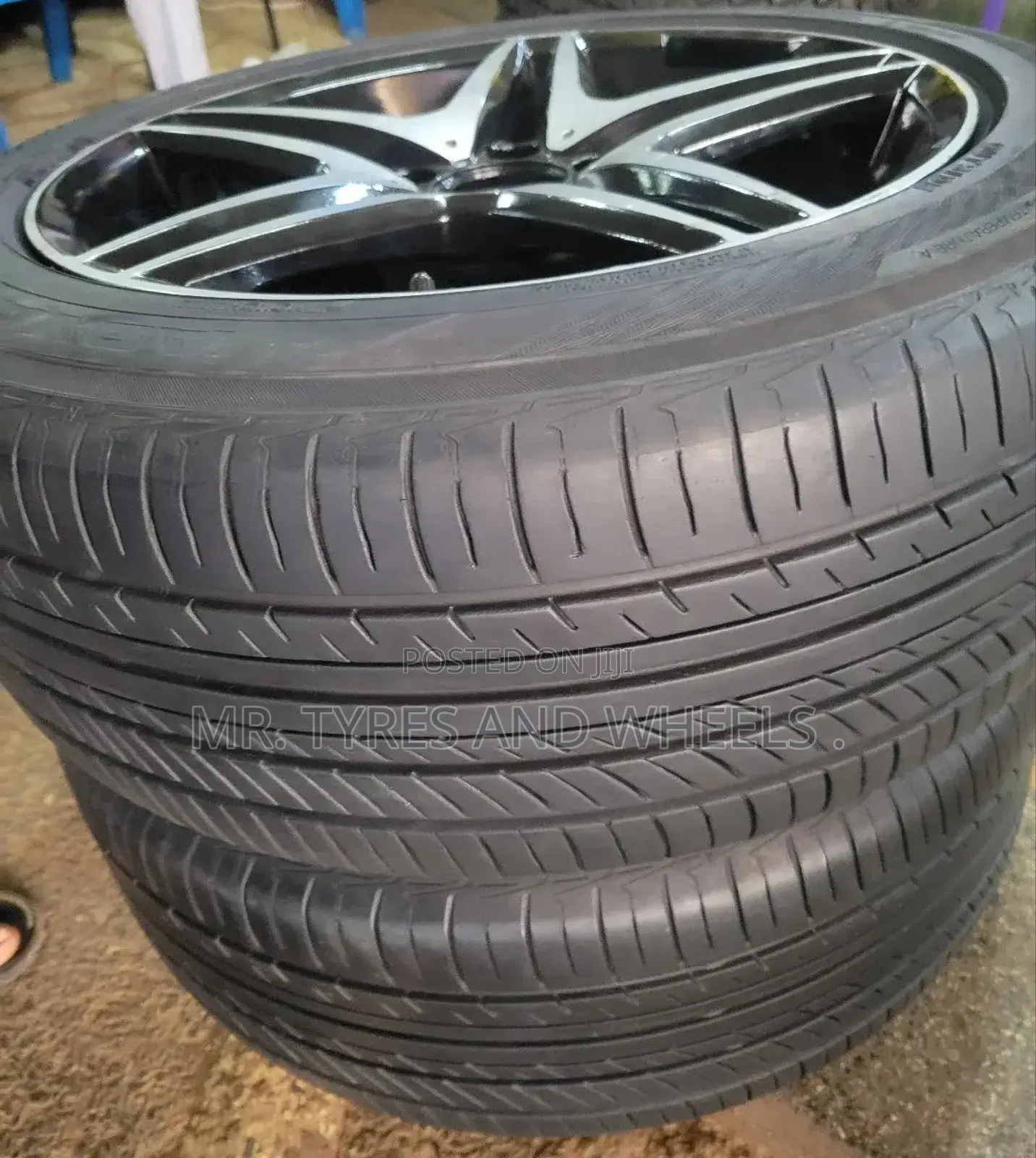 225/50r17 Used Yokohama Japan With the Rims