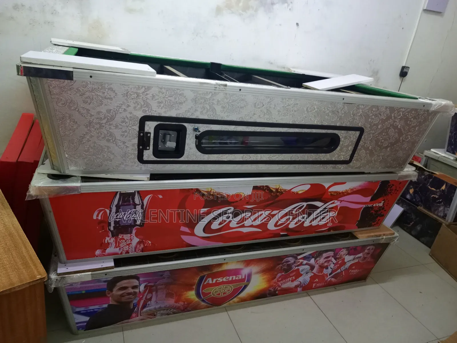 Pool Table Full Set With Slate Original Materia Is Available